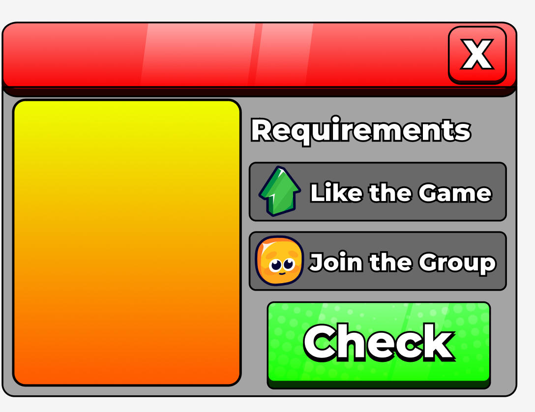 Placeholder Gift GUI