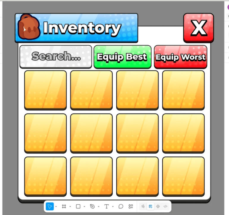 Inventory GUI